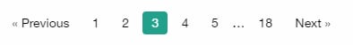 numeric pagination in wordpress