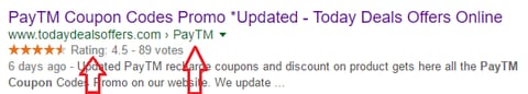 breadcrumb and rating