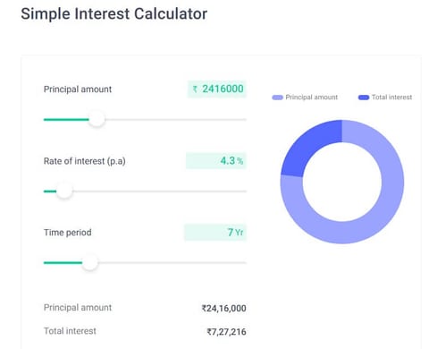 simple interest calculator