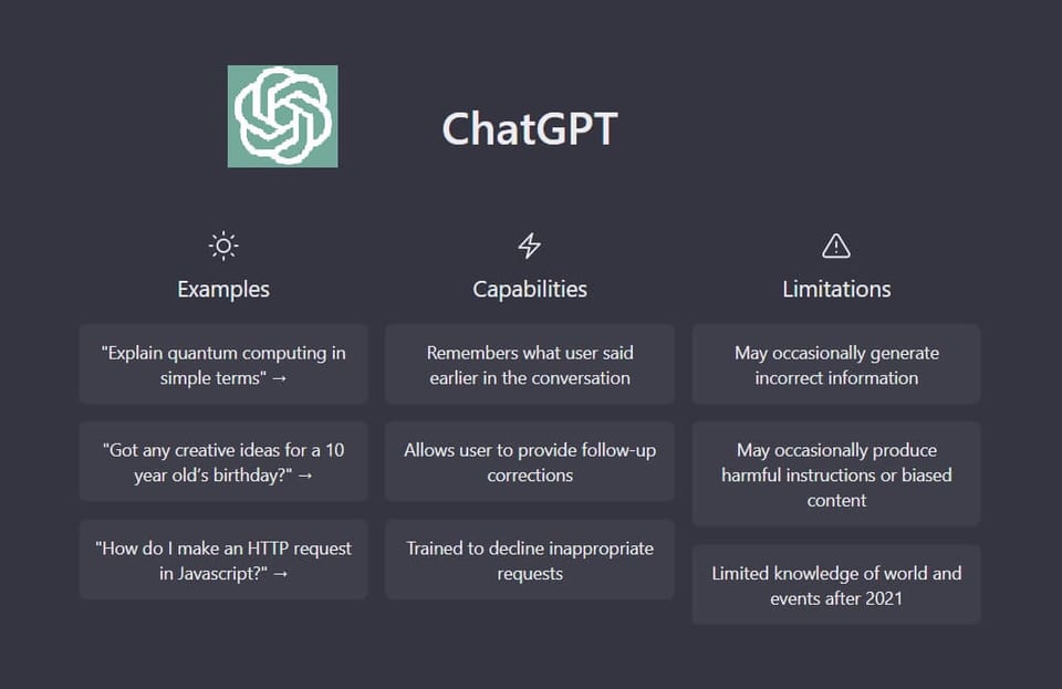 Chatgpt models
