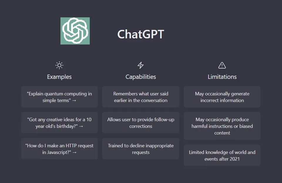 Chatgpt models
