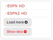 Step — Load Content and List on Click Load More Button Javascript, HTML, CSS
